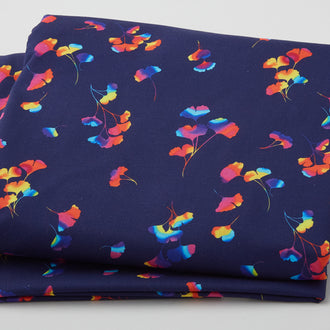 Gingko - Ginko Navy 108" Wide 3 Yard Cut