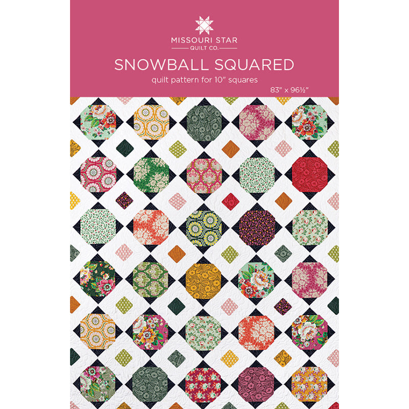 Snowball Squared Quilt Pattern by Missouri Star Primary Image