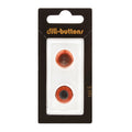 Eye Button - 15mm Brown