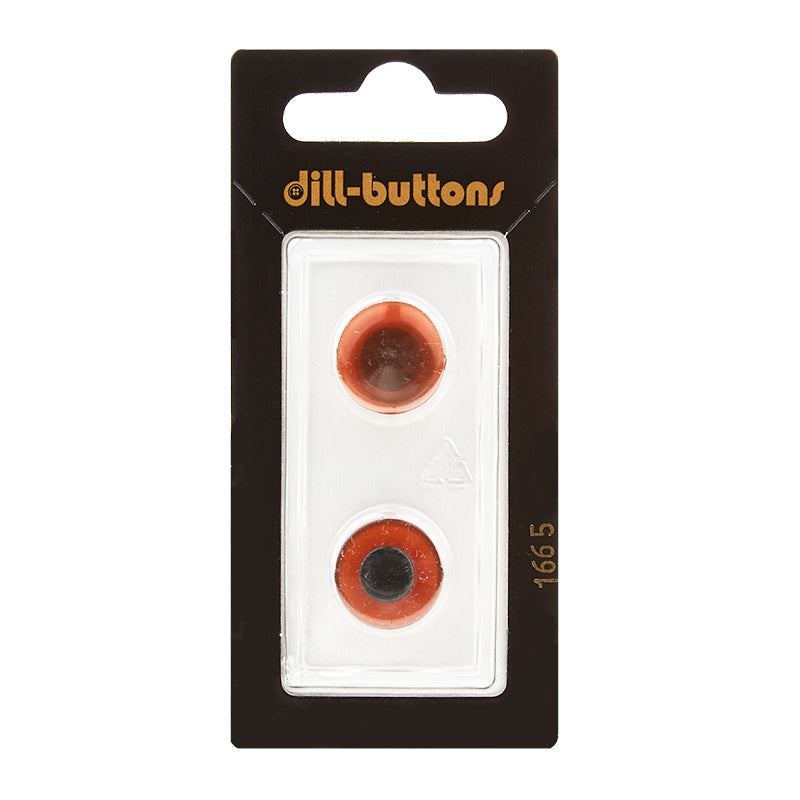 Eye Button - 15mm Brown Alternative View #1