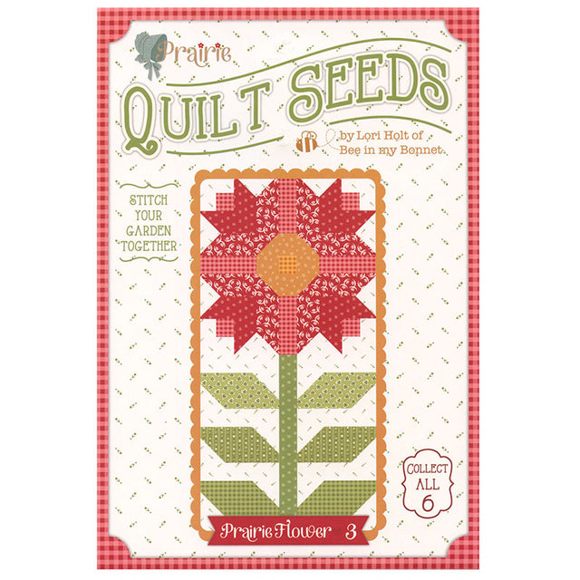 Lori Holt Quilt Seeds Prairie Flower 3 Pattern Primary Image