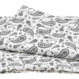 Paradox - Bandana Paisley White 2 Yard Cut
