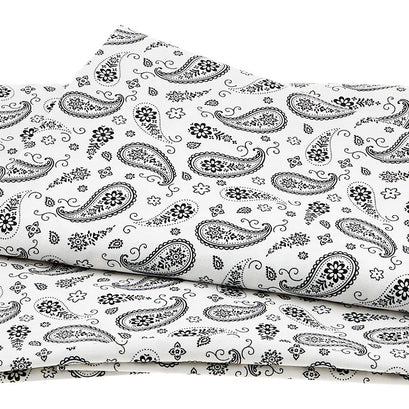 Paradox - Bandana Paisley White 2 Yard Cut