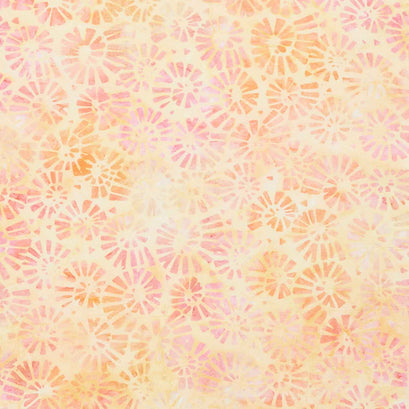 Artisan Batiks - Seaside Seashells Mango Yardage