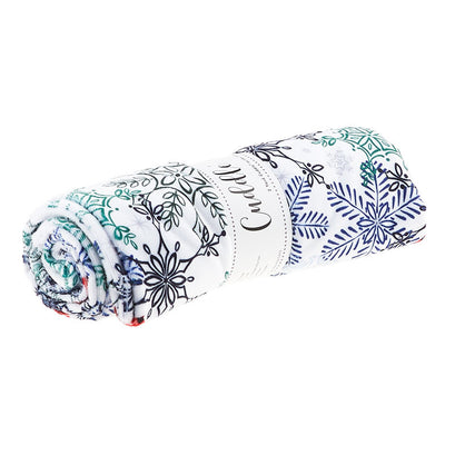 Cuddle® Digital Print - Snow Cardinals Snow 2 Yard Cut