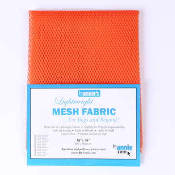 ByAnnie Lightweight Mesh - 18" x 54" - Pumpkin Primary Image
