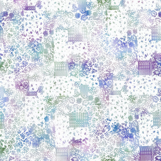 Ethereal - Patchwork Purple Yardage