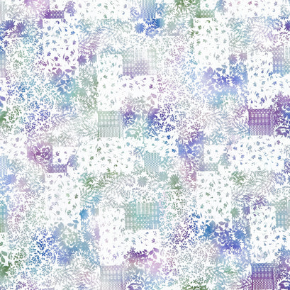 Ethereal - Patchwork Purple Yardage