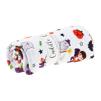 Cuddle® Digital Print - Trick or Treating Multi 2 Yard Cut