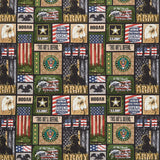 Military - Army Block Multi Yardage Primary Image