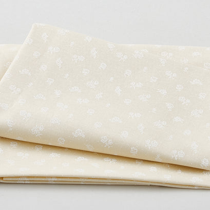 Neutral Notes - Tiny Roses Cream 2 Yard Cut