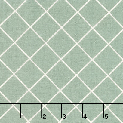 Elegance - Plaid Essential Sage Yardage