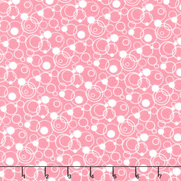 Effervescence (Riley Blake) - Circles Pink Yardage Primary Image