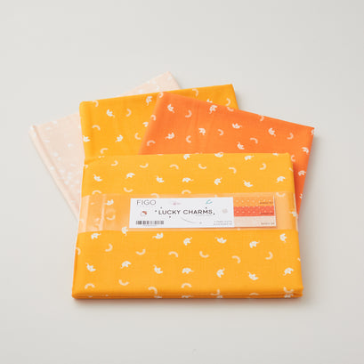 Lucky Charms Orange Favorites - 3 Piece One Yard Bundle