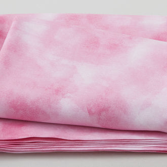 Winged Whisper - Clouds Pink 3 Yard Cut