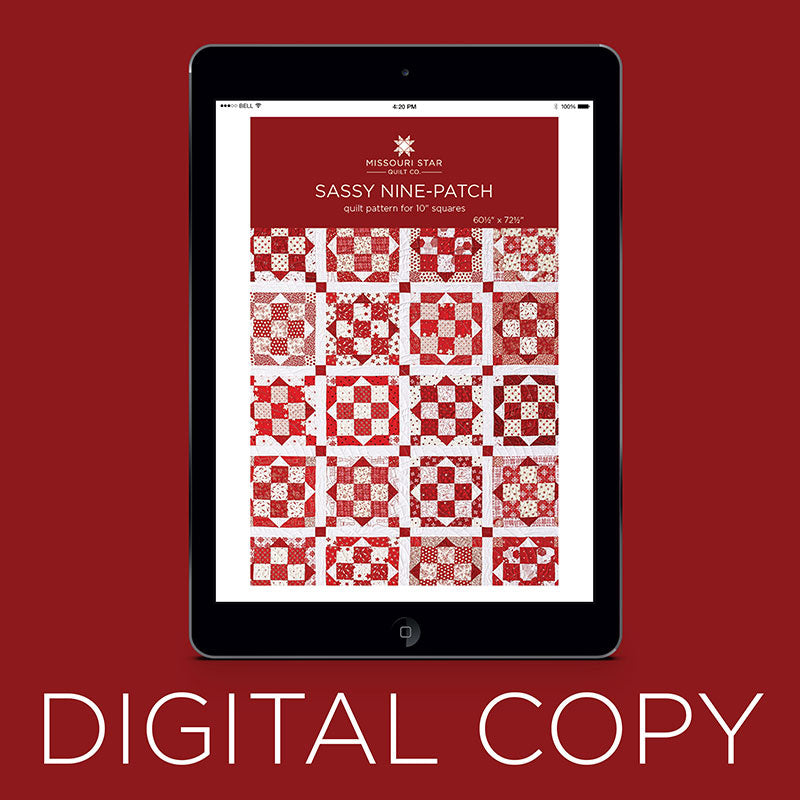 Digital Download - Sassy Nine-Patch Quilt Pattern by Missouri Star Primary Image