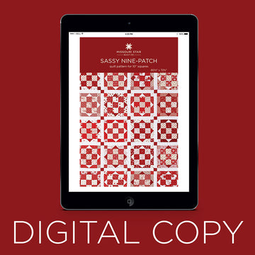 Digital Download - Sassy Nine-Patch Quilt Pattern by Missouri Star Primary Image
