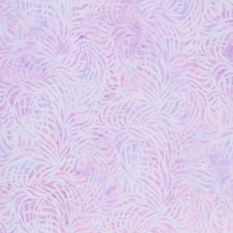 Artisan Batiks - Pastel Petals Abstract Lavender Yardage