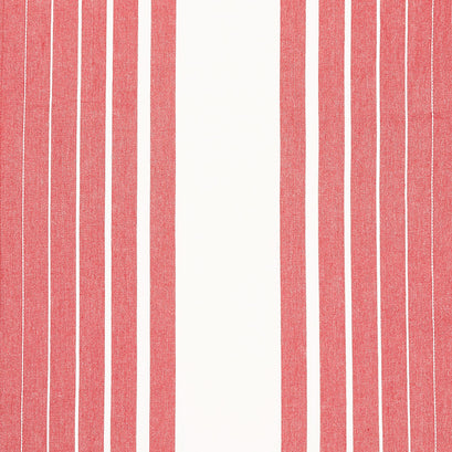 Enamoured Toweling - Stripes White Red 18" Wide Toweling Yardage