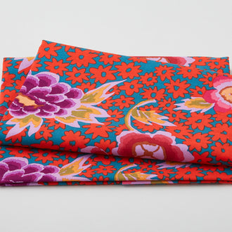 Kaffe Fassett - February 2022 Charlotte Red 2 Yard Cut