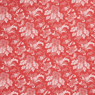 Collection for a Cause: Etchings - Friendly Flourish Red Yardage