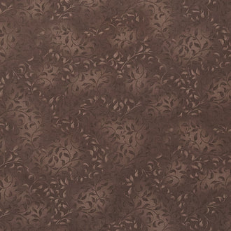 Wilmington Essentials - Coffee Cafe Climbing Vine Dark Brown Yardage