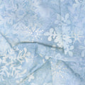 Artisan Batiks - Winter Wonderland - Snowflakes Coastal Fog Yardage Alternative View #1