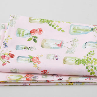 Picnic by the Lake - Life is Sweet Pink 2 Yard Cut