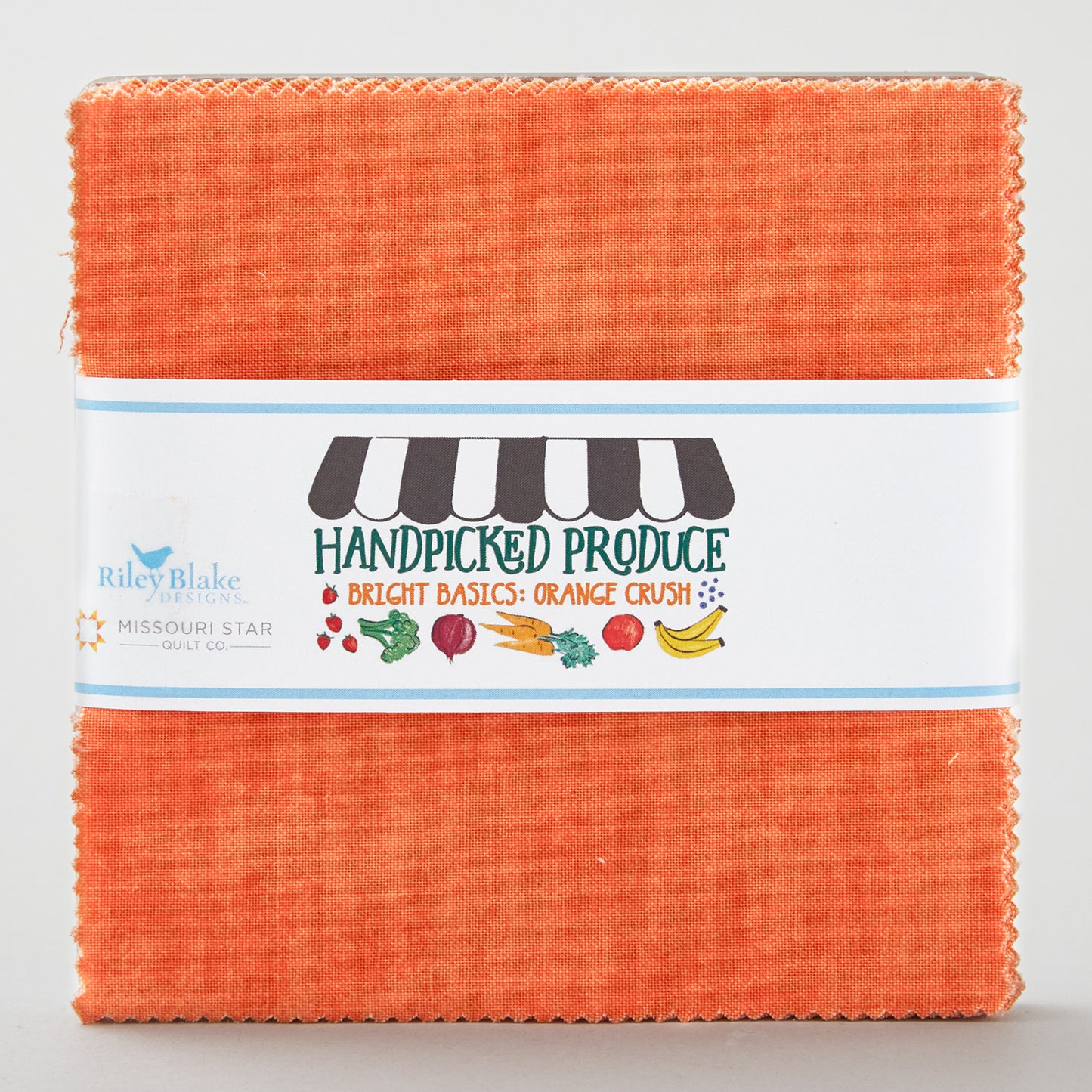 Handpicked Produce Bright Basics Orange Crush 5" Stackers 24 pcs. Alternative View #1