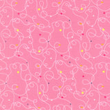 Effervescence (Riley Blake) - Squiggles Pink Yardage Primary Image