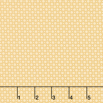 Birds and Bees - Lattice Yellow Yardage