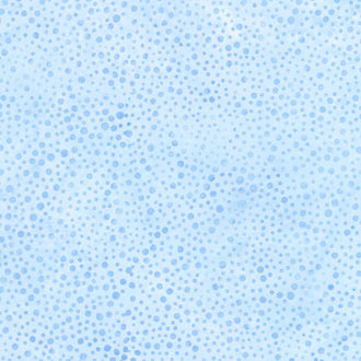 Porcelain Blue Batiks - Dot Blue Sky Yardage