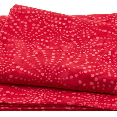 Dots Red 2 Yard Cut
