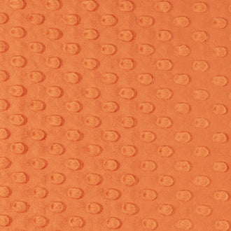 Cuddle® Embossed Dimple - Mandarin 60" Minky Yardage