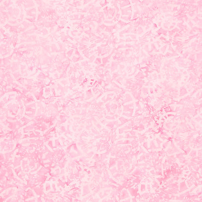 Tonga Batiks - Flutter Thick Swirl Outlines Blush Yardage