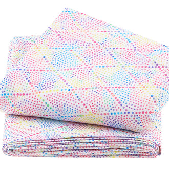 Wilmington Essentials - Diamond Dots White/Multi 108" Wide 3 Yard Cut