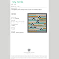 Digital Download - Tiny Tents Pattern by Missouri Star