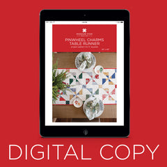 Digital Download - Pinwheel Charms Table Runner Pattern by Missouri Star