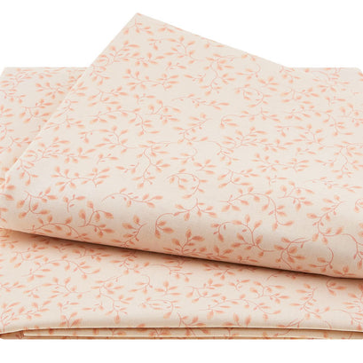 Folio - Vines Peach 108" Wide Backing 3 Yard Cut