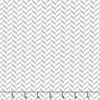 Effervescence - Herringbone Gray Yardage