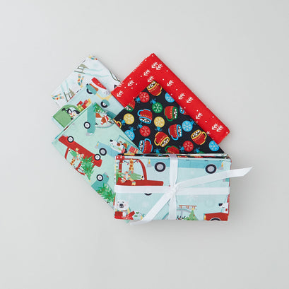 Christmas Haul Favorites 5 Piece Fat Quarter Bundle