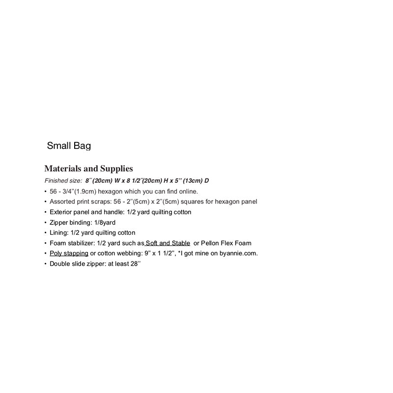 Digital Download - Cutie Cube Bag Pattern Alternative View #4