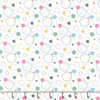 Effervescence - Circles Multi Yardage