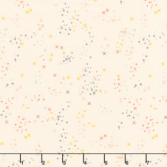 Dawn on the Prairie - Stitch Confetti Unbleached Yardage