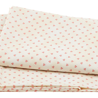 Readerville - Mini Hearts Cream 2 Yard Cut