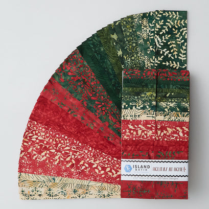 Holiday At Home Batiks Strips