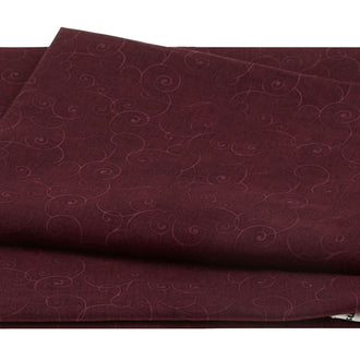 Whimsy Basics - Soothing Swirl Spa Aubergine 3 Yard Cut