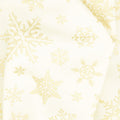 Merry Manor Metallic - Snowflake Cream Yardage Alternative View #1