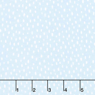 Cozy Cotton Flannels - Over the Moon Full Collection Raindrops Glacier Yardage