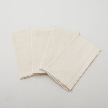Stitch 'Em Up Dinner Napkins - Set of four - Natural Primary Image
